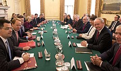 Theresa May holds a meeting for Joint Ministerial Committee.jpg