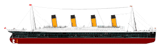 Starboard view drawing of Titanic. Titanic Starboard View 1912.gif