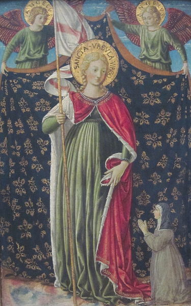 Saint Ursula, by Benozzo Gozzoli