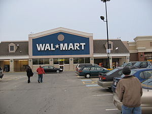 The Wal-Mart in the Mountain Farms Mall