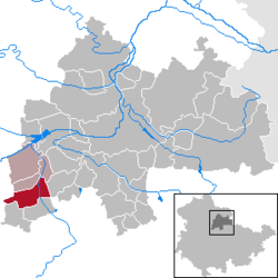 Walschleben – Mappa