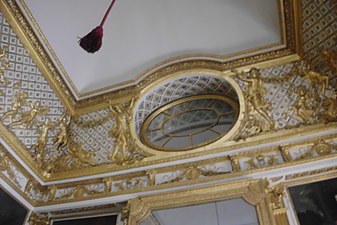 Later Louis XIV style; mosaics in the salon of the Oeil-de-Boeuf at Versailles