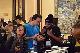 Wikimedians at Wikimania