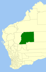 Contea di Wiluna – Mappa