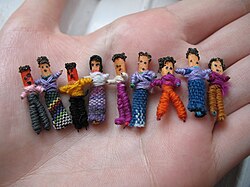 Worry dolls. Picture from Wikipedia.