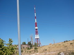 La tour de télévision.