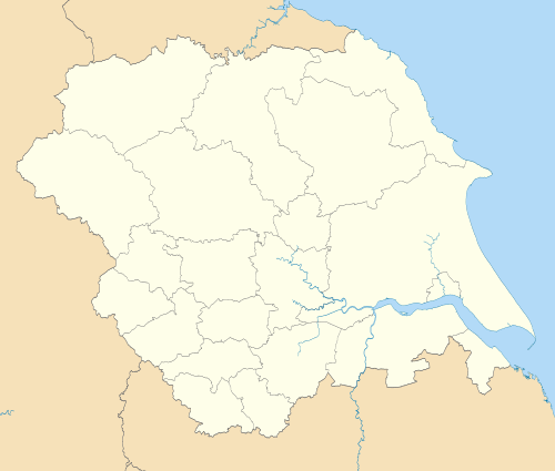 Mappa di localizzazione: Yorkshire e Humber