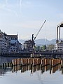 Blick von der Bahnhofsbrücke Richtung Gemüsebrücke