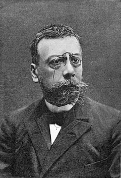 Ángel Guimerá, fotograferad av Audouard (före 1894).