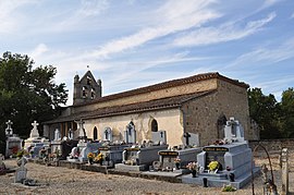 The church of Saint-Pierre-de-Monestiers in Saint-Gauzens