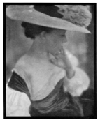 The large hat, portrait of Mrs. White, 1905