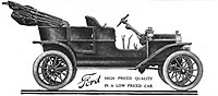 Ford T-modell reklám (1908. október 1.)