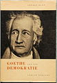 Goethe und die Demokratie 1949