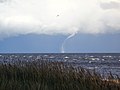 A waterspout over Lake Peipus