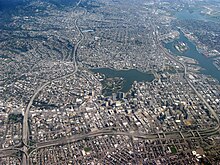 Aerial view of Downtown Aerial view of city of Oakland 1.jpg