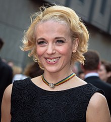 Abbington vuonna 2015 Olivier-palkintogaalassa.