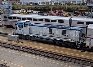 Amtrak 592 на 14th Street Coach Yard, октябрь 2018.jpg