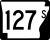 Highway 127S marker