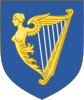 Escudo histórico de Irlanda.