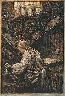 Elle la prit à deux doigts, Arthur Rackham en 1909