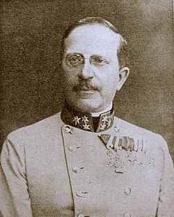 Arthur Arz von Straussenburg vuonna 1910