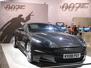 Aston Martin DBS James Bond. For Germans: Ein ...