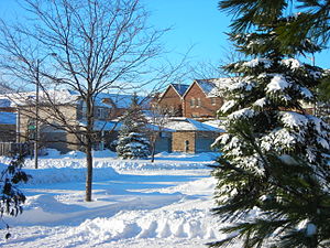 Picture of a residential block in South Barrie.