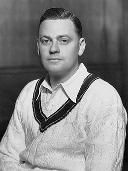 Bill Woodfull en 1934