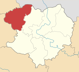 Distret de Bohoduchiv - Localizazion