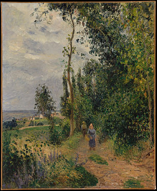 Côte des Grouettes, near Pontoise, c. 1878