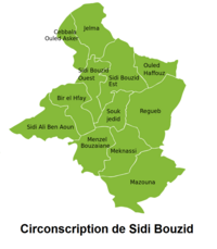 Carte de la circonscription.