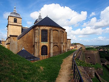 Saint-Martin church in the citadel of Montmédy.