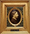 Portrait of Prince Louis Bonaparte (1890), painted enamel in gold cameo on copper, Paris, Musée d'Orsay.