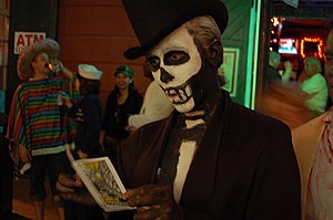 Halloween costumer, New Orleans.
