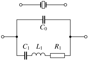 Ký hiệu và sơ đồ tương đương của X-tal trong mạch dao động