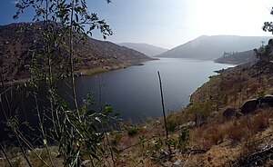 El Capitan Reservoir von Süden