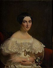 Emma Destailleur, épouse d'Antoine Le Roux de Lincy, 1831 musée Carnavalet