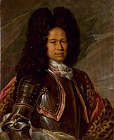 Portrait of a mulatto in armour(c1680-1730