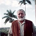 Ernest Hemingway (21 lûggio 1899-2 lûggio 1961), Cuba, 1954