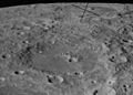 Снимок кратера с борта Аполлона-14.