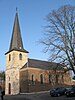 Totaal van orgels in de kerk Saint-Denis, inclusief het platform en leuning