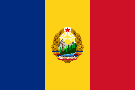 Flag of Socialist Republic of Romania