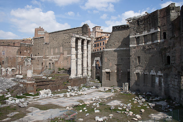 Augustov forum: Hram Marsa Ultora