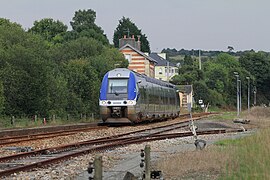 Passage d'un Bibi en direction de Brest en août 2011.