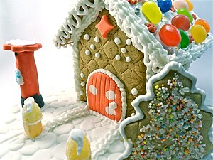 Gingerbread house by Andrew Kelsall.