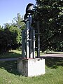 Glockenturmskulptur im Wertwiesenpark