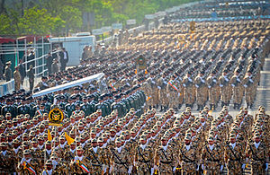 Солдаты СВ Ирана на Дне иранской армии 17 апреля 2012 года