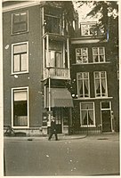 Ingang Lange Voorhout 58A in 1937