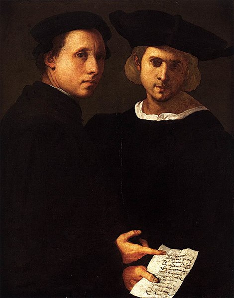 File:Jacopo Pontormo - Portrait of Two Friends - WGA18109.jpg