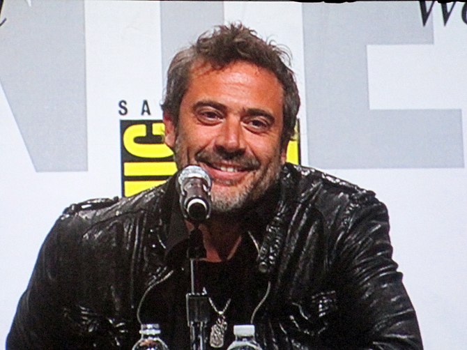 Actor Jeffrey Dean Morgan at The Losers film p...